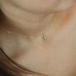 My Tiny Anchor Necklace - 14k Gold Filled Charm..