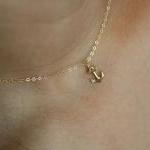 My Tiny Anchor Necklace - 14k Gold Filled Charm..