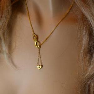 Personalized Gold Filled Infinity And Gold Plated..